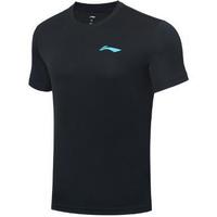 Li-Ning Mens Sport Short Sleeve Top - Black
