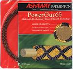 Ashaway PowerGut 65 Badminton String - Reel (Orange)