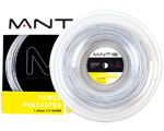 Mantis Power Polyester Tennis String- Reels (Silver)