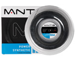 Mantis Power Synthetic Tennis String- Reels (Black)