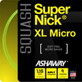 Ashaway Supernick XL Micro  Squash Strings (1.15mm)  Set