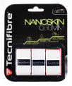 Tecnifibre NanoSkin Overgrips- White (1 pack/3 grips)
