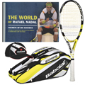 Babolat Aeropro Drive Cortex deal (1 Racket+6R  Bag+Promo Book+Cap)
