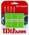Wilson Soft overgrips - Lime (1 pack/3 grips)