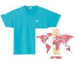 Yonex BWF World Champs Souvenir T - Womens Ocean Blue