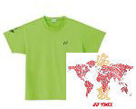 Yonex BWF World Champs Souvenir T - Mens  Shine Green