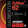 Ashaway Zymax 62 Badminton Strings- 10M Set (Optic Yellow)