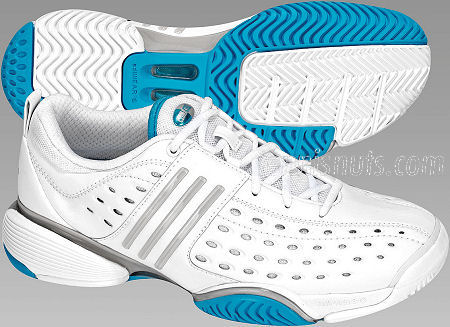 Adidas womens CC Divine II 2008 - white/cyan