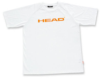 Head Mens Badminton T-Shirt White