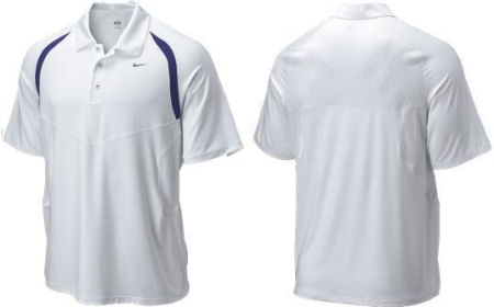 Nike Mens Dri Fit All England Polo White/Purple 08