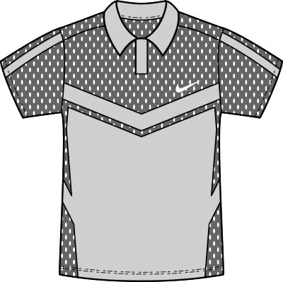 Nike mens Flushing Medows polo