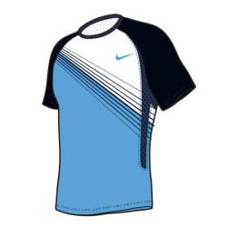Nike Mens Dri-Fit Power Crew Black/Blue/White