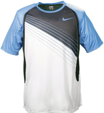 Nike Mens Dri Fit Power Crew Blue