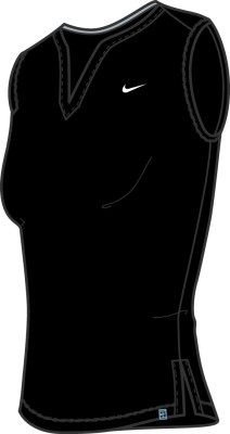 Nike Womens Team Club Sleeveless Black/White