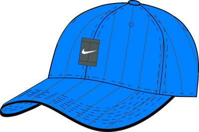 Nike Mens Dri Fit Control Pinstripe Cap Blue