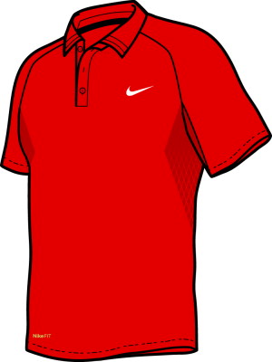 Nike Men's Dri-Fit London Polo Red