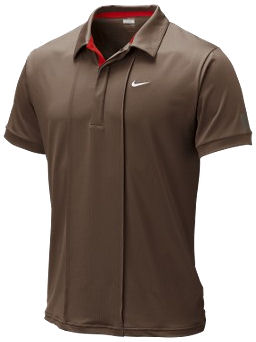 Nike Men's NS React Cool Manhattan Polo Smoke/White