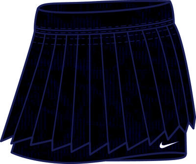 Nike Women's Athlete Skirt Navy/White