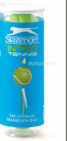 Slazenger Intro tennis (green) tennis balls (doz)