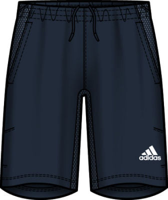 Adidas Boys Comp Bermuda Dark Navy/White