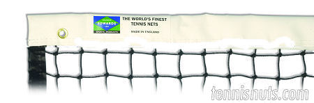 Edwards Matchplay Green 2.5mm twisted poly tennis net