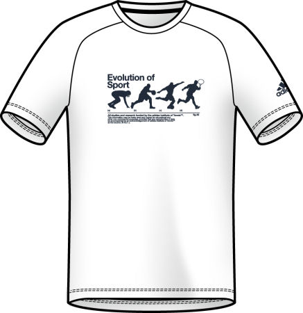Adidas Men's Comp Graphic Tee White