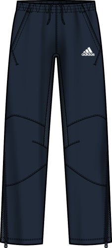 Adidas Men's Comp Warm-Up Pant Dark Navy/White