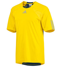 Adidas Men's Comp Tee Yellow/Dark Navy