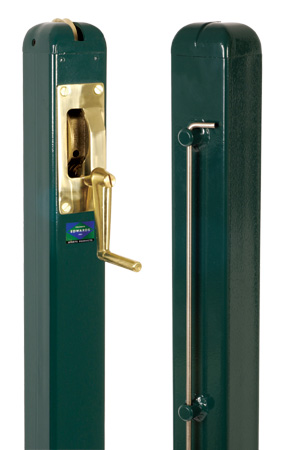 Edwards Steel square posts set