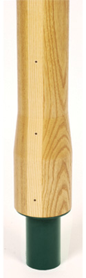 Edwards Wooden Centre Court Round Socket Posts Set