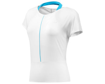 Adidas Womens Edge Capsleeve White/Cyan