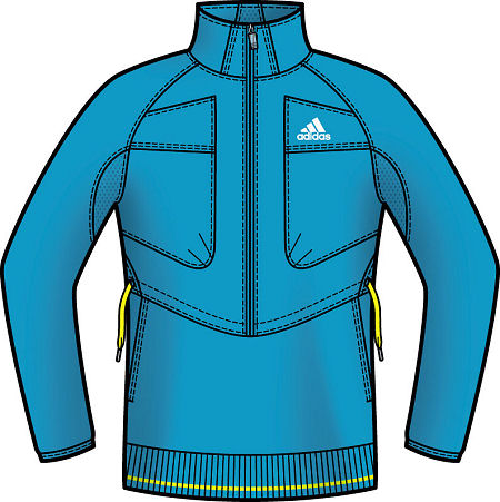 Adidas Womens Comp Long Sleeve 02/08 Cyan
