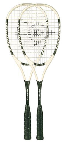 2 Dunlop Ice Ppro Squash Rackets + F.O.C Bag (rrp �240)