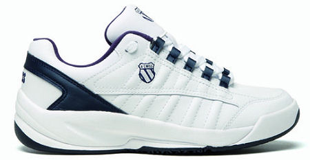 K-Swiss Boys Optim Omni White/Navy (Large Sizes)