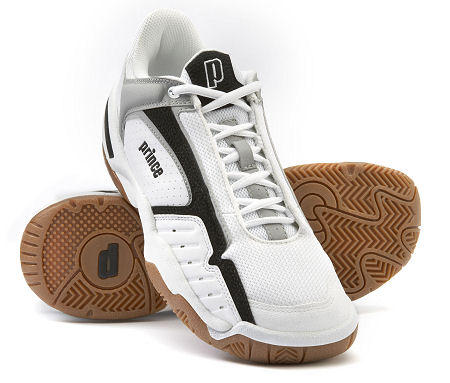 Prince NFS IV Indoor Squash Shoes White/Black