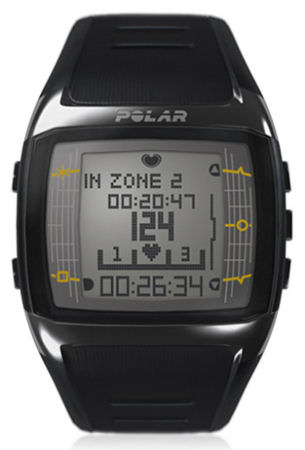 Polar FT60F Unisex Training Watch/ Heart Rate Monitor- Black