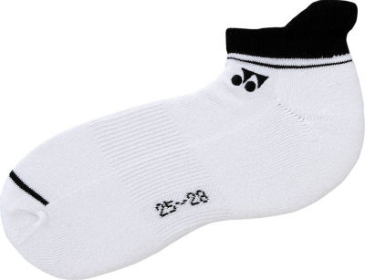 Yonex Low Cut Badminton Socks White/Black