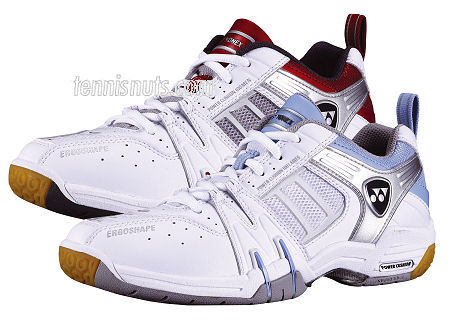 Yonex Womens SHB-100LX White/Blue Badminton Shoes (rrp=�)