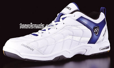 Yonex Unisex SHB-71 White/Blue Badminton Shoes