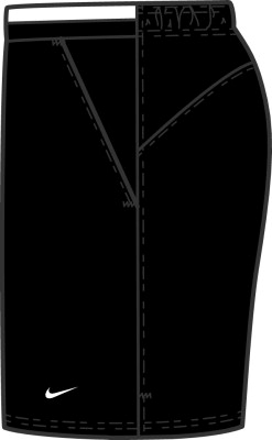 Nike boys tennis shorts 0706 - black