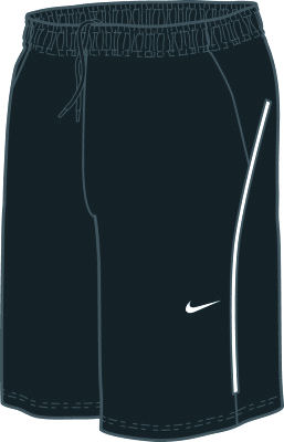 Nike Boys Tennis Shorts Navy/White