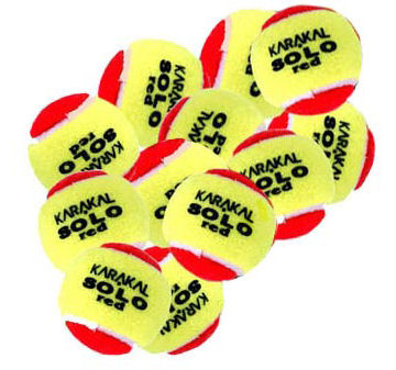 Karakal Solo Red Junior Tennis Balls