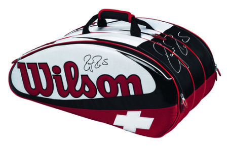 Wilson Ltd Edition Wimbledon Roger Federer Super-Six Tennis Bag