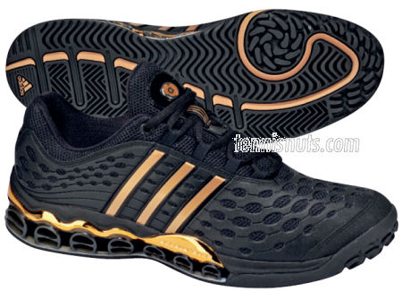 Adidas Mens Accelerator Black Tennis Shoes