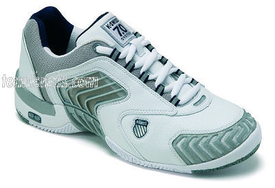K-Swiss Mens Glaciator White/Silver