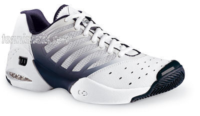 Wilson Mens Tour Tennis Trainers White/Navy