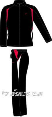 Nike mens convertible warm-up - black