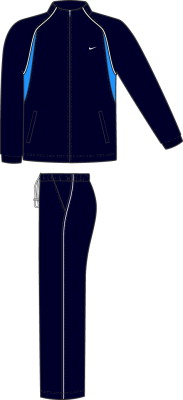 Nike mens Team warm-up-navy