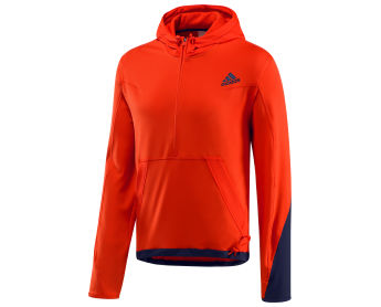 Adidas Mens YOC Warm-Up Top Orange