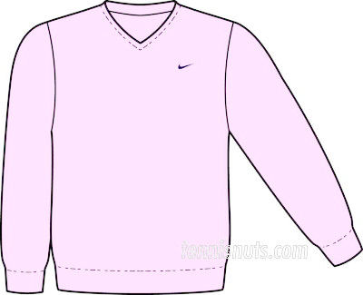 Nike mens Core jumper - pink